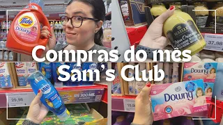 COMPRAS SAMS CLUB | ganhei cashback | compras do mês