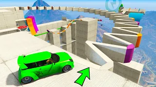 GTA 5 ONLINE 🐷 PARKOUR INFINITO 100% ESTREMO !!! 🐷 GARE 🐷 DAJE !!