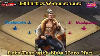 Operation: BlitzVersus - Lets Test New Hero Ifan & Giveaways :: Last Shelter Survival