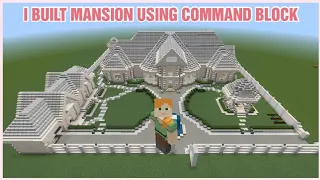 How to make a house in Minecraft using Command Block #20