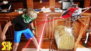 SuperHeroKids Spy Kids Mystery Treasure Box Heist | Funny Family Videos Compilation