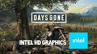 DAYSGONE gameplay on intel uhd graphics 620| Low End Pc