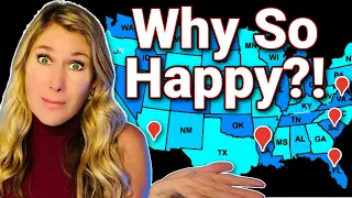 10 Happiest States in 2023!