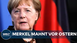 ANGELA MERKEL ZUR CORONA-LAGE: "Wir werden das Virus gemeinsam besiegen!" I WELT Dokument