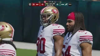 Madden NFL 24 | San Francisco 49ers vs Philadelphia Eagles - Gameplay PS5