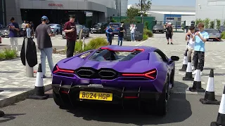 Supercars Arriving at Supercar event May 2024