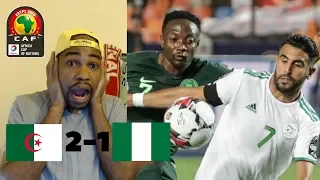 Algeria vs Nigeria 2-1 | Riyad Mahrez Shines While Nigeria Flops