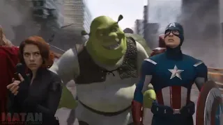 Shrek joins the avengers