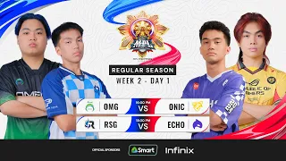 🔴LIVE | MPL PH S13 | FILIPINO-Week2 Day 1