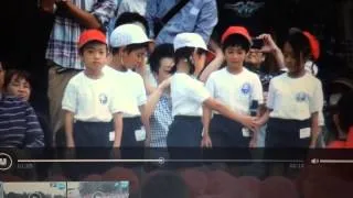 Sports fest opening remarks by the grade 1 students