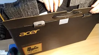 Распаковка ноутбука Acer Nitro 5 AN515-54-584L