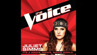 Juliet Simms | It's A Man's Man's Man's World | Studio Version | The Voice 2
