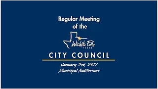 City Council Meeting 1-3-2017