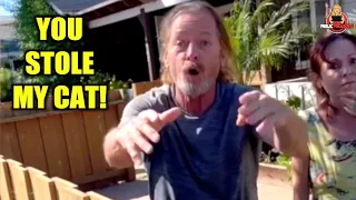 Screaming Couple Thinks Neighbors STOLE Their Cat! | Public Freakouts