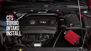 CTS Turbo Intake Install - Mk6 VW Jetta EA888 Gen 3 Engine