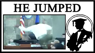 Why Did The Man Jump On The Judge?