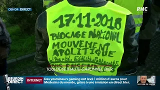 Mobilisation des "Gilets jaunes": certaines actions ont déjà eu lieu