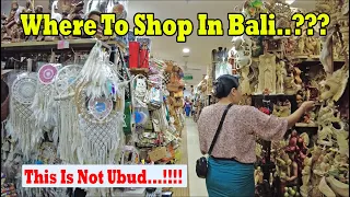 Where To Shop In Bali...??? This Is Not Ubud...!!! What Do You Think About This Art Market..???