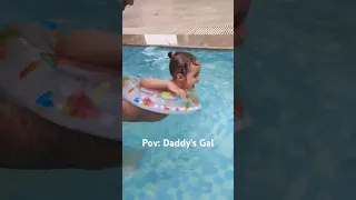 kyrie's Day at the pool #music #newsong  #punjabisong #song #babyvideos #swimming #swimmingpoolvlog