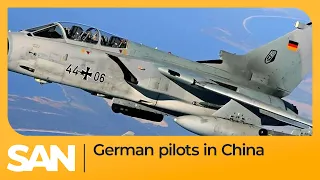 Why are German fighter pilots in China?