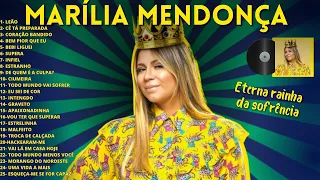 MARÍLIA MENDONÇA - SÓ AS MELHORES E MAIS TOCADAS - ESPECIAL ETERNA RAINHA DA SOFRÊNCIA 2024