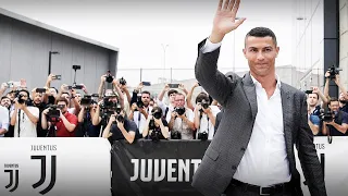 L'arrivo di Cristiano Ronaldo al J|Medical | #CR7DAY | Juventus