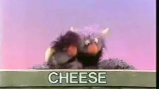 Classic Sesame Street - 2-headed Monster: CHEESE