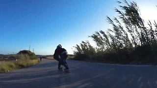 Longboard Downhill Crash ☠️