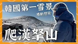 差點掉手機！爬漢拏山8小時 | 濟州島必看雪景 | 胃公子吃飯