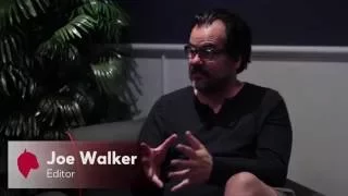 Interviewing  Joe Walker