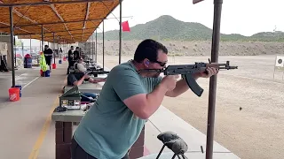 AK 104 Test Fire 2