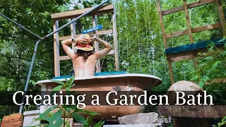 Setting up a Garden Bath