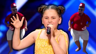 Kid sings Skibidi Bop Yes Yes Yes on America's got talent