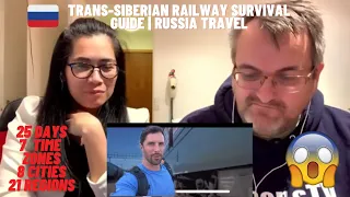🇩🇰NielsensTV2 REACTS TO 🇷🇺TRANS-SIBERIAN RAILWAY Survival Guide | Russia Travel😱
