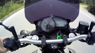 Yamaha mt25 top speed