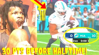 DOLPHINS VS TEXANS REACTION 2022 HOUSTON TEXANS VS MIAMI DOLPHINS HIGHLIGHTS REACTION 2022