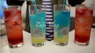 Sub)Cafe vlog / 카페사장의 거리두기 4단계 버티는 카페 브이로그 / 4단계가 死단계였어요?? / 카페브이로그 / 카페사장 /카페알바