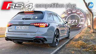 NEW! RS4 Competition PLUS | 0-100 & 100-200 km/h acceleration🏁 | by Automann in 4K