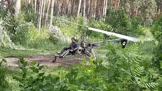 Самодельный вертолёт своими руками. Пробный запуск 1