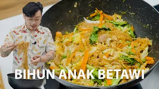 RESEP BIHUN GORENG BETAWI ANAK CILANGKAP - MPOK SITI PASTI BANGGA..