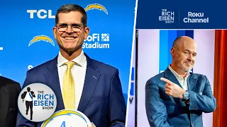 Rich Eisen’s Advice to Chargers Fans after Jim Harbaugh Purged Bolts' WRs Room | The Rich Eisen Show