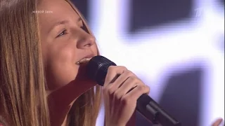 The Voice Kids RU 2014 Anastasia — «Moon River» Blind Audition | Голос Дети. Анастасия Титова. СП