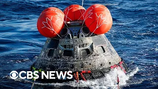 NASA's Artemis 1 moonship returns to earth with splashdown in Pacific Ocean