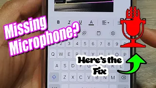 How to Find the Missing Microphone On the Keyboard After Update on Galaxy S22/S23/S24
