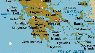 Map of   Greece 🇬🇷