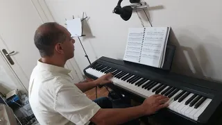 Eddash kan- Fairouz. Piano قديش كان في ناس على البيانو - فيروز |عازف البيانو المصري وفيق عدلى