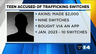 Metro East teenager accused of trafficking Glock switches from China