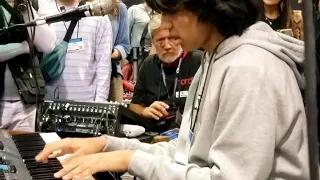 Justin Lee Schultz plays Autumn Leaves at NAMM 2023