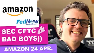 SEC CFTC Ethereum, Amazon блокчейн, FED Now и CBDC