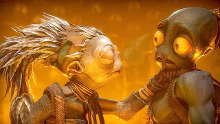 Oddworld: Soulstorm - ALL Cutscenes (Game Movie) PS5 60fps